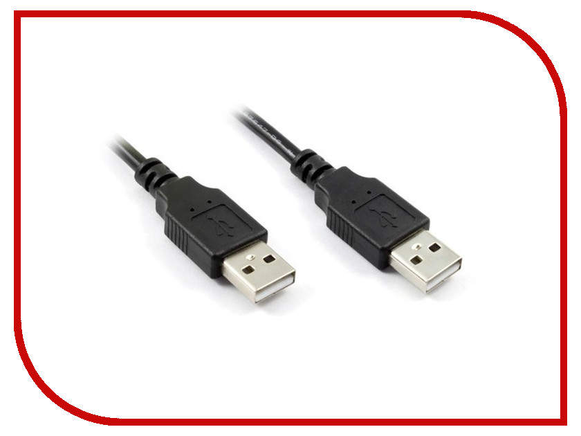  Greenconnect USB 2.0 AM-AM Black GCR-UM2M-BB2S-0.5m