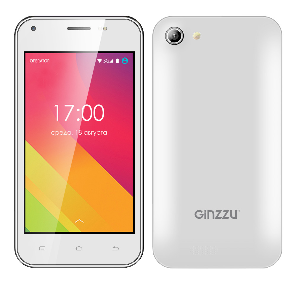 Сотовый телефон Ginzzu S4020 White