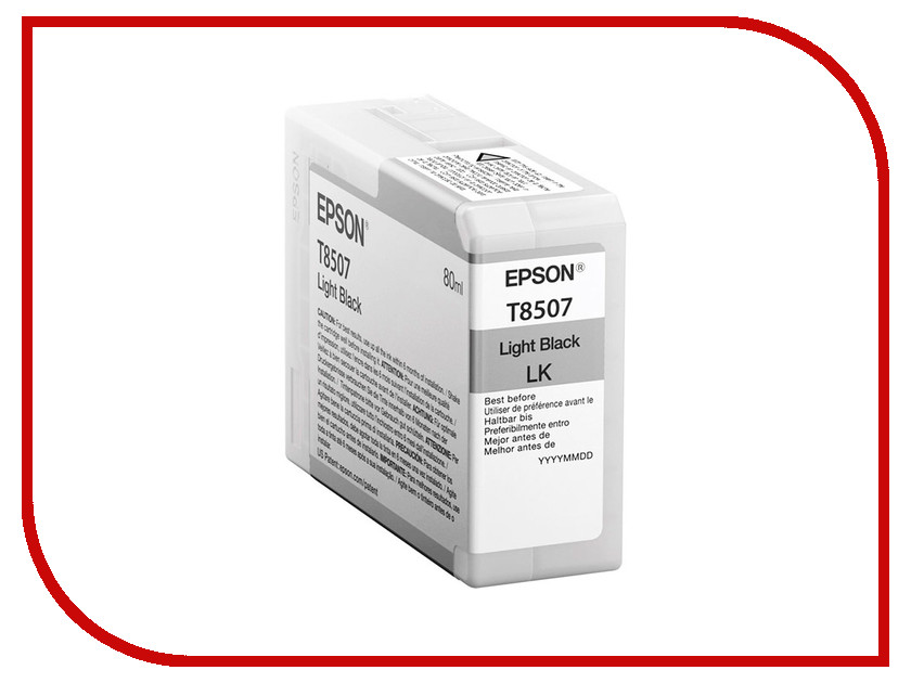  Epson T8507 C13T850700 Light Black  SC-P800