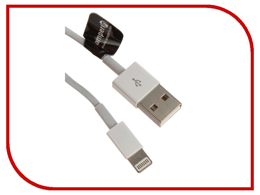  Amperin Lightning - USB 2.0 White AI-LUSB
