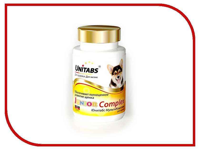 Витамины Unitabs Junior Complex c B9 100 таблеток для щенков U207