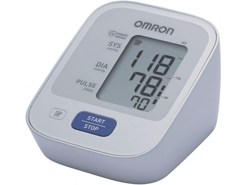 Тонометр Omron M2 Basic HEM-7121-ALRU + адаптер питания, универсальная манжета