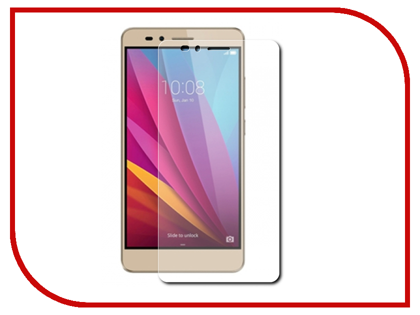    Huawei Honor 5X Red Line Tempered Glass