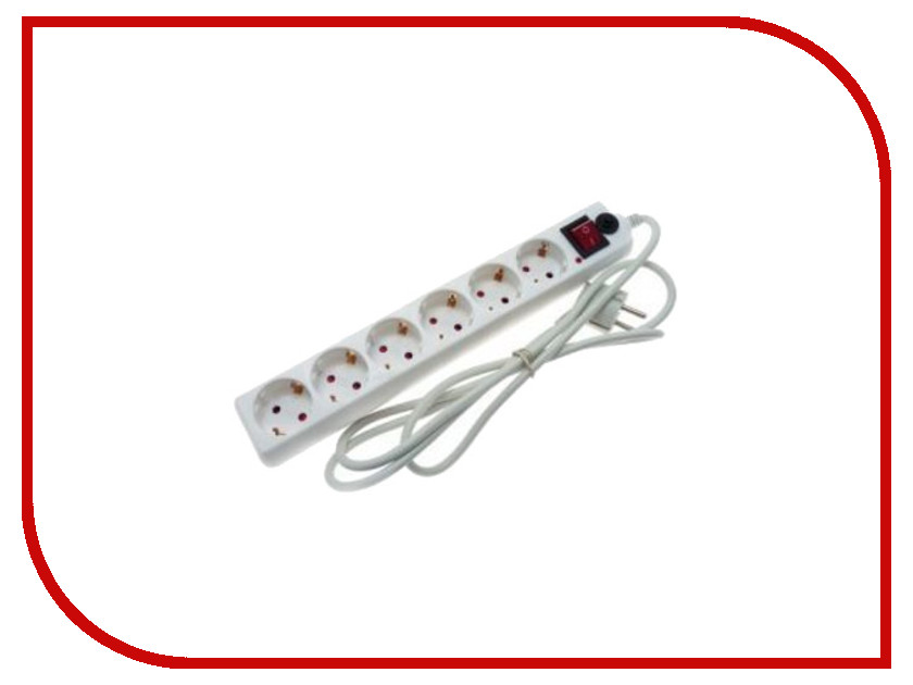Сетевой фильтр Volsten SP 6x1.8 6 Sockets 1.8m 10651 Сетевой фильтр Volsten SP 6x1.8 6 Sockets 1.8m 10651<br>
