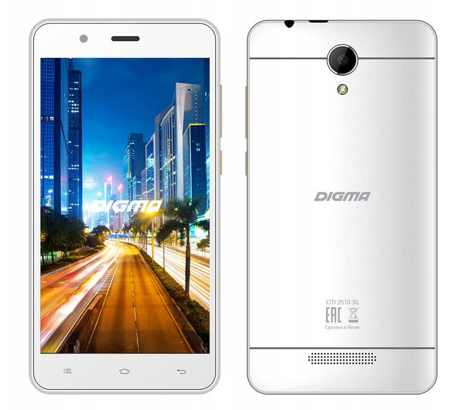 Сотовый телефон Digma CITI Z510 3G White