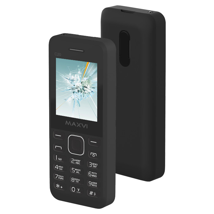 Сотовый телефон Maxvi C20 Black