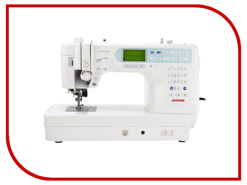   Janome Memory Craft 6600P