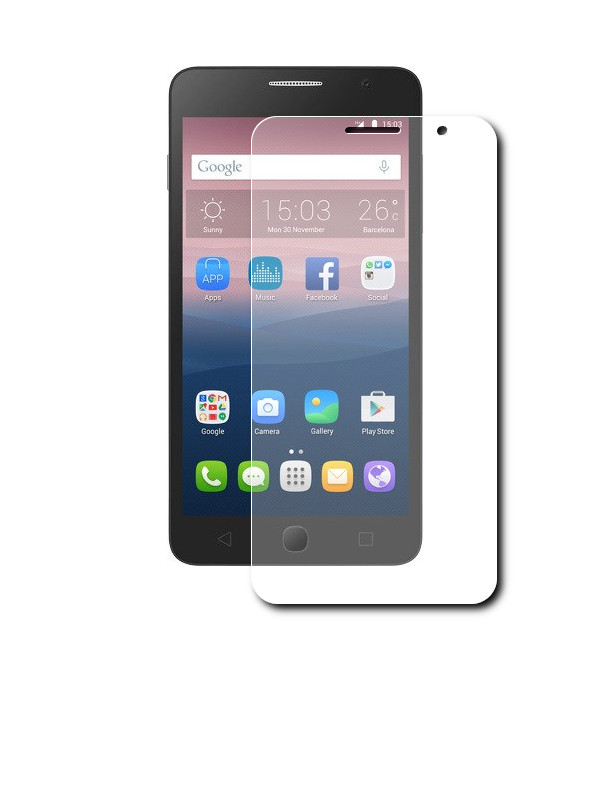 Аксессуар Защитное стекло Alcatel OneTouch 5022D Pop Star Onext 41155
