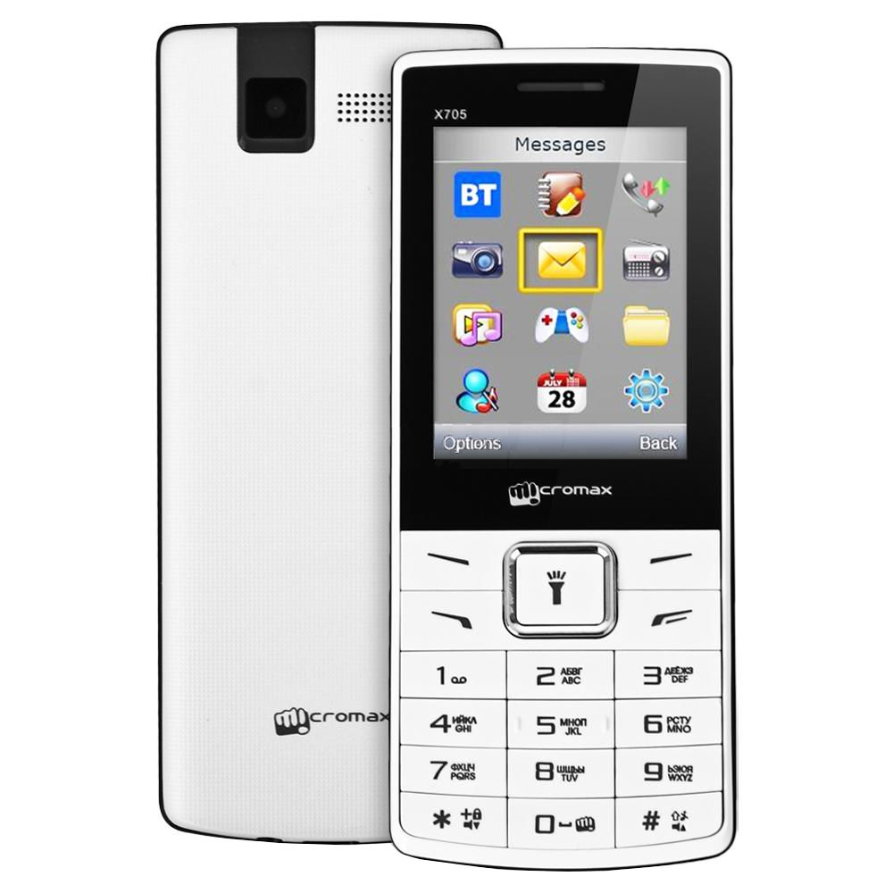 Сотовый телефон Micromax X705 White