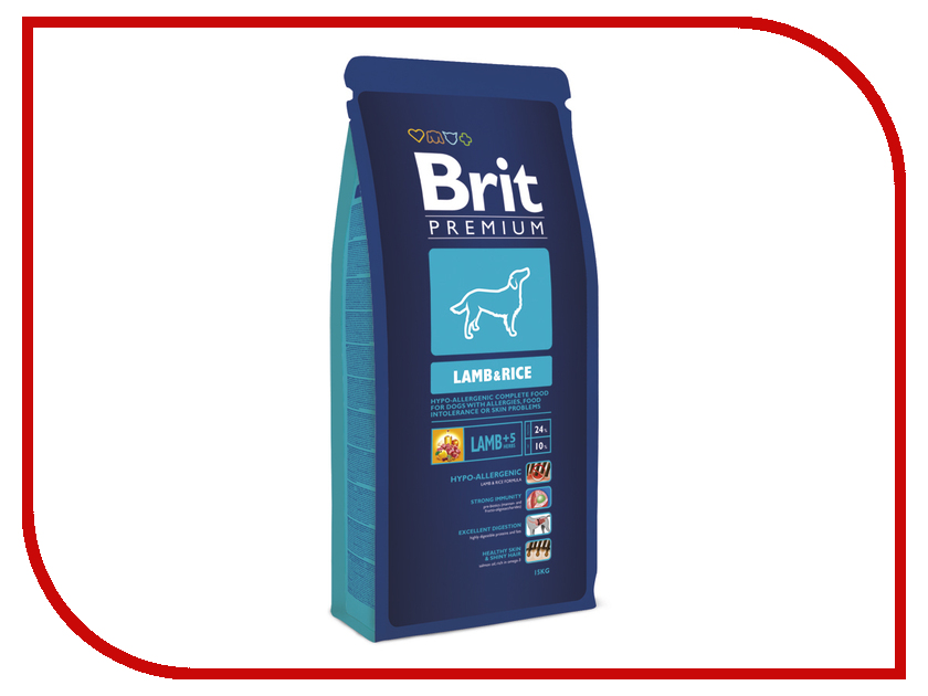  Brit Premium Lamb & Rice 18kg    132360