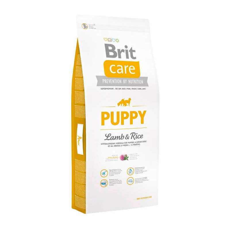 Корм Brit Care Puppy All Breed Ягненок/Рис 18kg для щенков 170123 Brit*