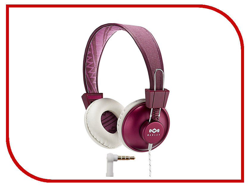 Наушники Marley Positive Vibration EM-JH011-PU Purple