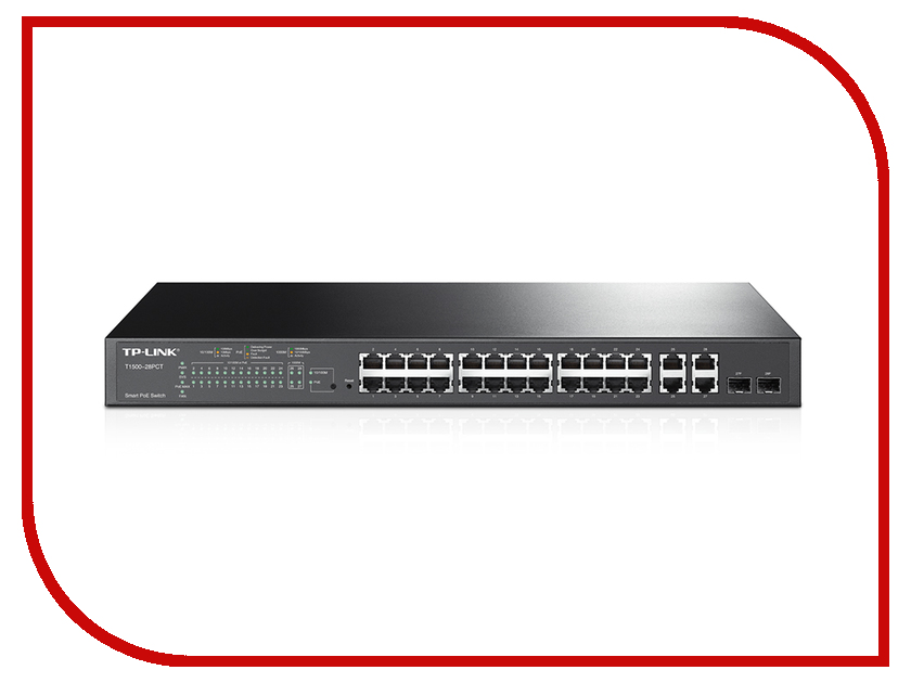 Коммутатор TP-LINK T1500-28PCT от Pleer Коммутатор TP-LINK T1500-28PCT от Pleer