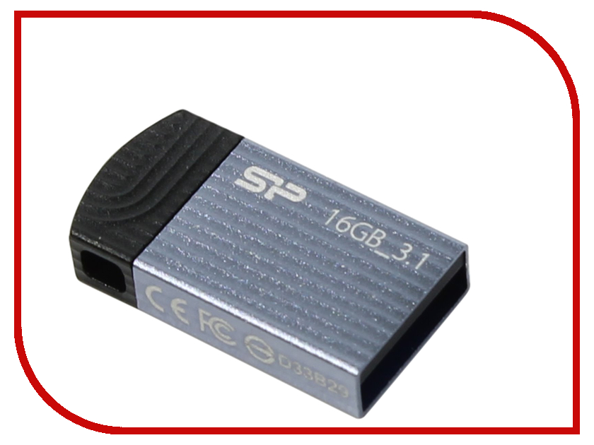 USB Flash Drive 16Gb - Silicon Power Jewel J20 USB 3.0 Blue SP016GBUF3J20V1B