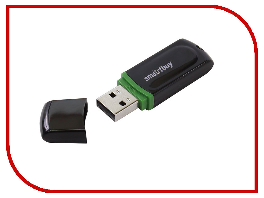 USB Flash Drive 8Gb - SmartBuy Paean Black SB8GBPN-K