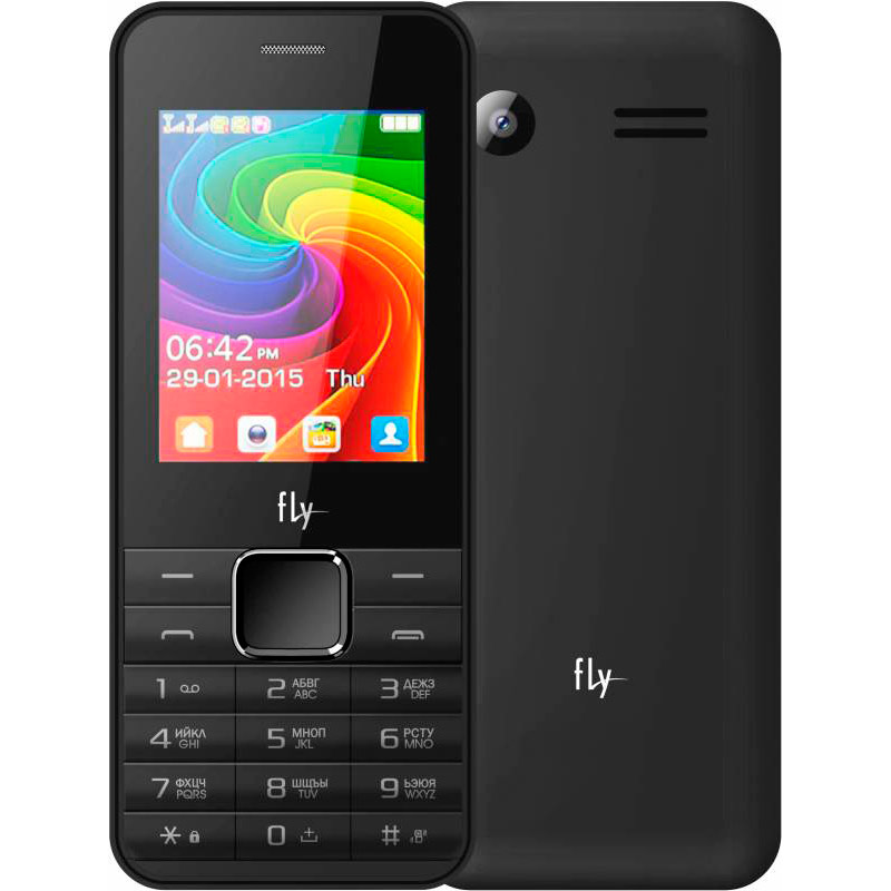 Сотовый телефон Fly FF246 Black