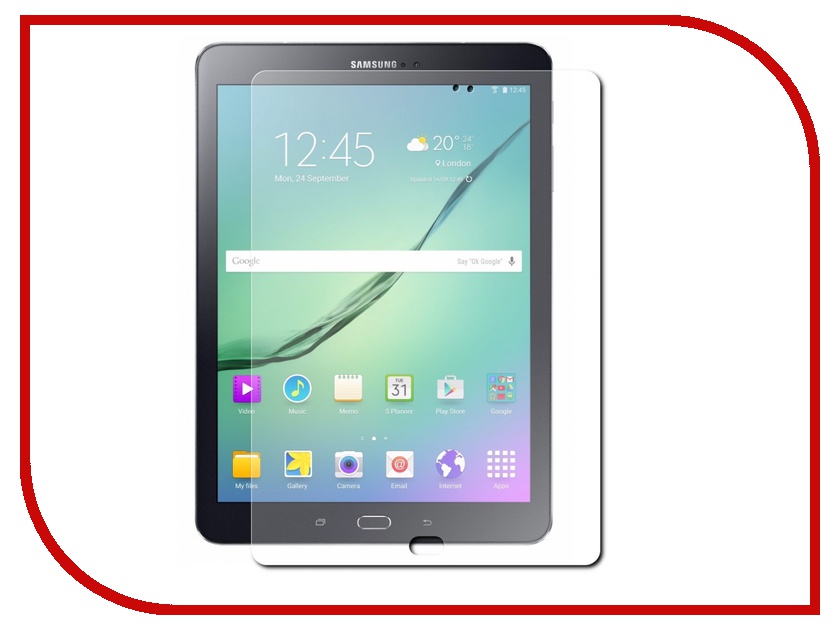 Аксессуар Защитное стекло Samsung Galaxy Tab S2 9.7 T819 Zibelino TG 0.33mm 2.5D ZTG-SAM-T819-S2-9.7