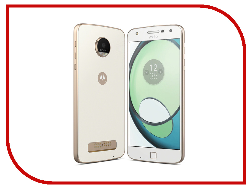 фото Сотовый телефон Motorola Moto Z Play XT1635 White-Gold