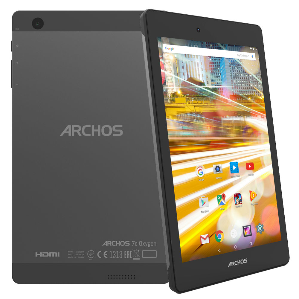 Планшет Archos 70 Oxygen (MediaTek MTK 8163 1.3 GHz/2048Mb/32Gb/GPS/Wi-Fi/Bluetooth/Cam/7.0/1920x1200/Android)