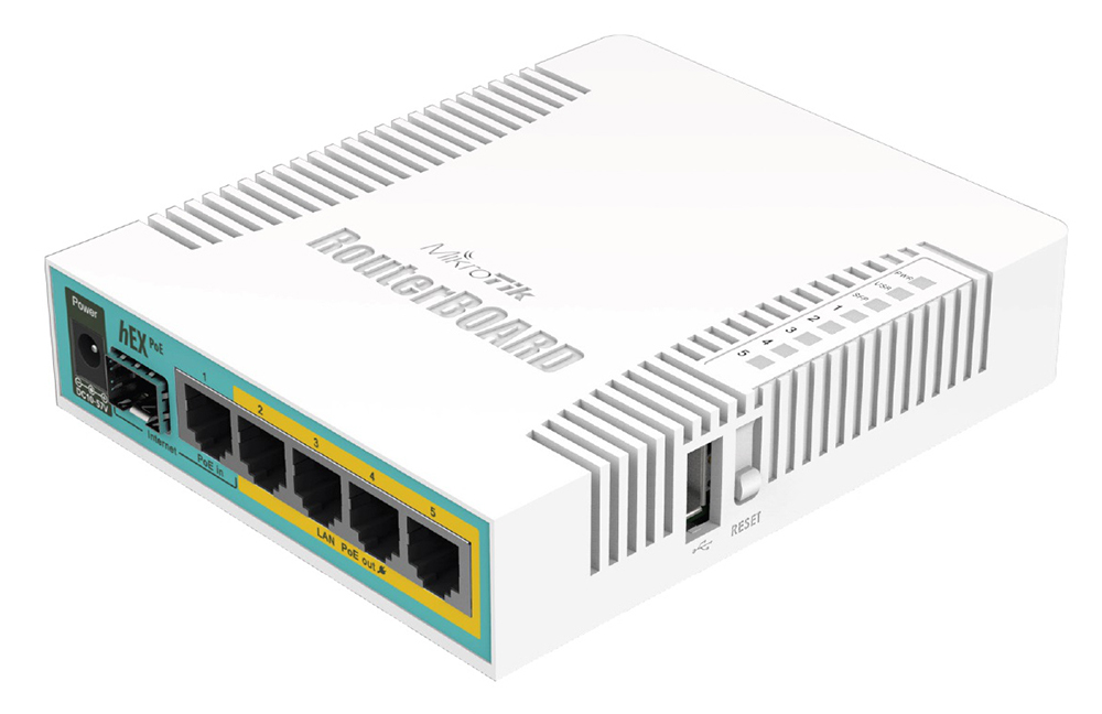 Коммутатор MikroTik hEX PoE