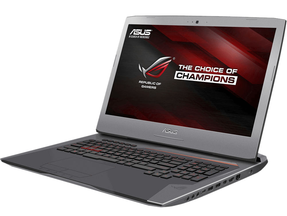 Ноутбук ASUS G752VS-BA228T 90NB0D71-M03460 (Intel Core i7-6700HQ 2.6 GHz/8192Mb/1000Gb + 256Gb SSD/DVD-RW/nVidia GeForce GTX 1070 8192Mb/Wi-Fi/Bluetooth/Cam/17.3/1920x1080/Windows 10 64-bit)