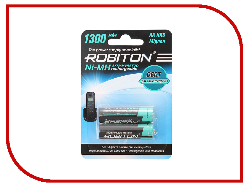  AA - Robiton DECT 1300MHAA-2 13902 BL2 (2 )