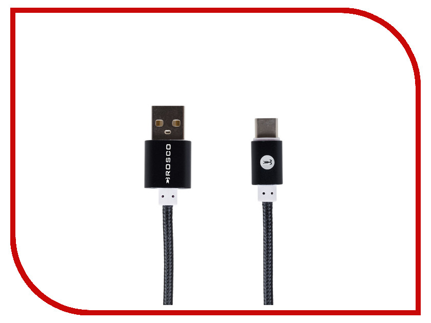  BROSCO USB - Type-C Black CABLE-TYPE-C-BLACK
