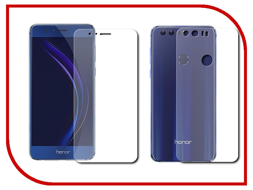 Аксессуар Защитная пленка Huawei Honor 8 LuxCase Front&Back Суперпрозрачная 51676