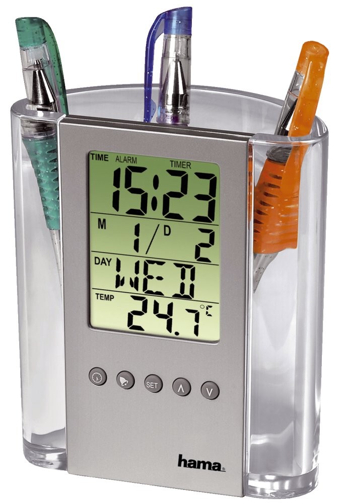 Hama - Термометр Hama 75299 термометр настольный с подставкой для ручек