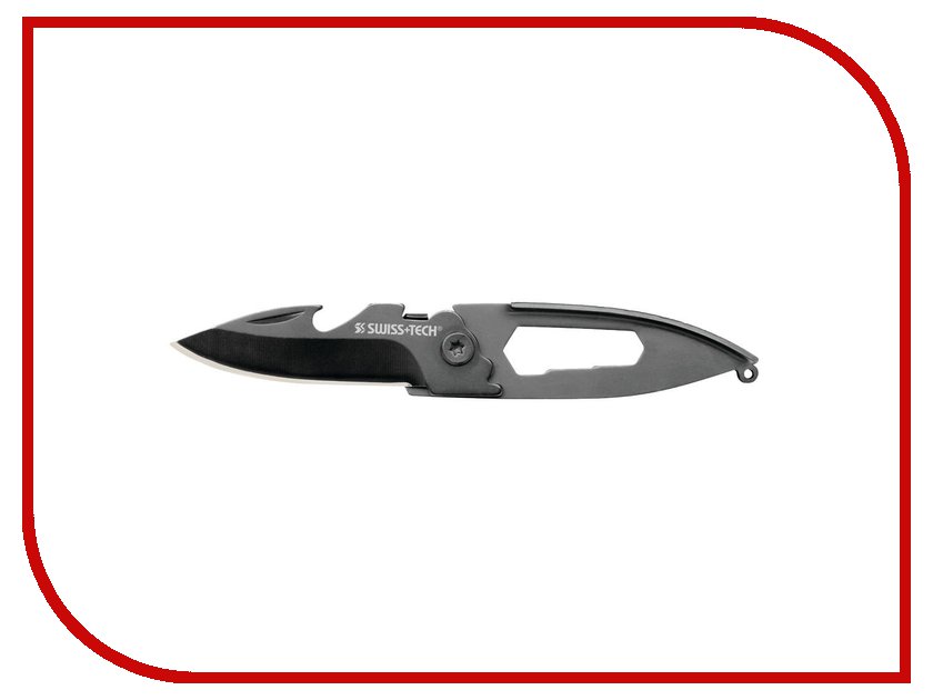 фото Нож Swiss+Tech BLAK Slim Knife Multitool ST45019