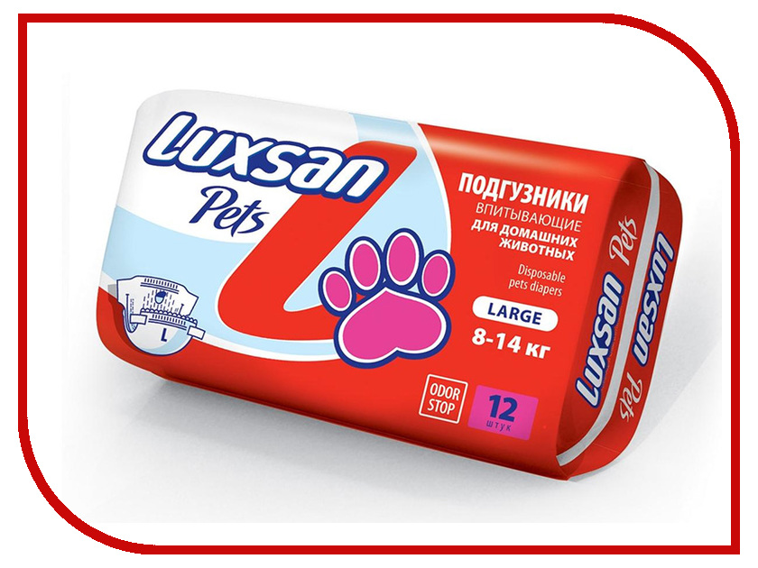  Luxsan Pets Premium 12 Large 8-14kg 12 312