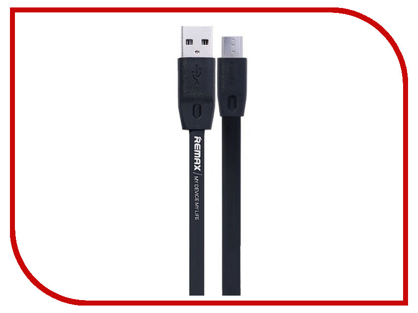  Remax microUSB Full Speed 1m Black 14201