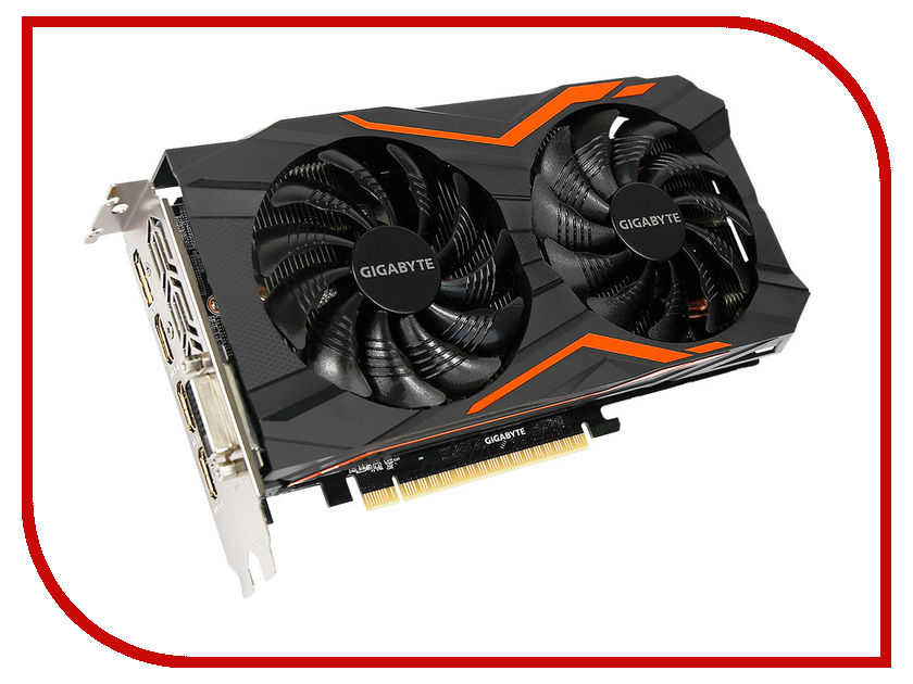 Видеокарта GigaByte GeForce GTX 1050 1417Mhz PCI-E 3.0 2048Mb 7008Mhz 128 bit DVI 3xHDMI HDCP G1 Gaming GV-N1050G1 GAMING-2GD видеокарта gigabyte gv n960g1 gaming 2gd gtx 960 2048мб gddr5 retail