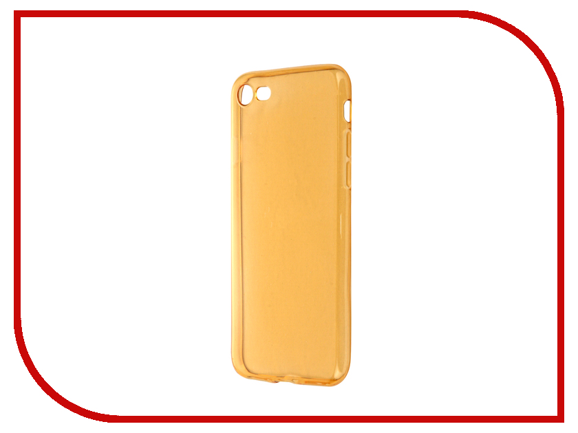   Krutoff  APPLE iPhone 7 Transparent-Gold 11787