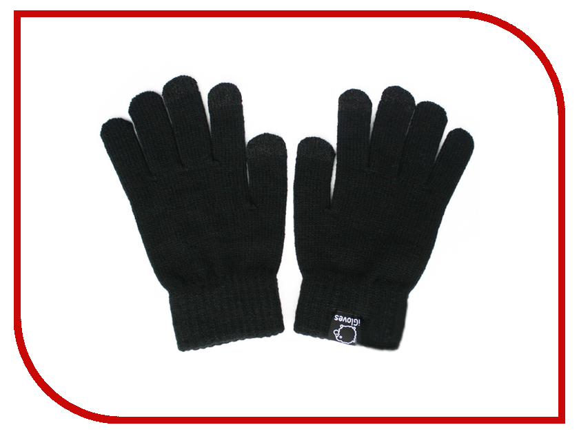 фото Теплые перчатки для сенсорных дисплеев iGloves W1 р.UNI Black
