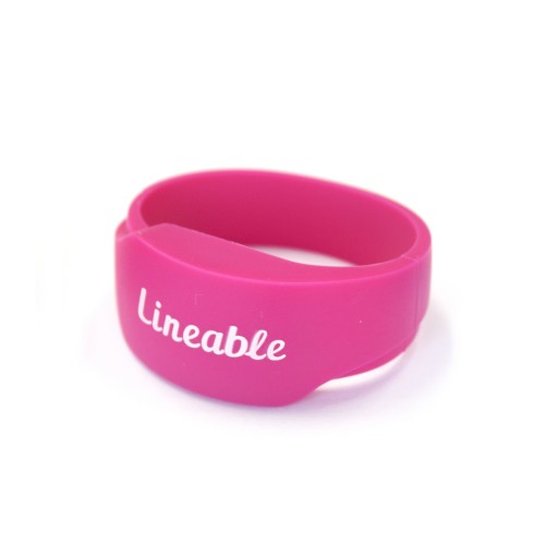 Аксессуар Детский трекер GPS Lineable Smart Band Size M Pink RWL-100PKMD