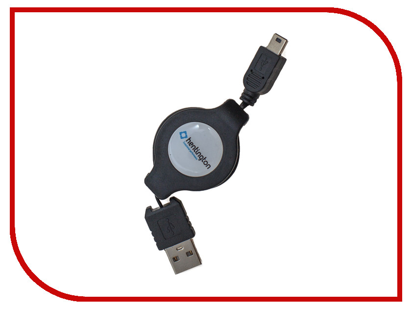  Hentington USB - Mini USB 0.8m Black HA-1110