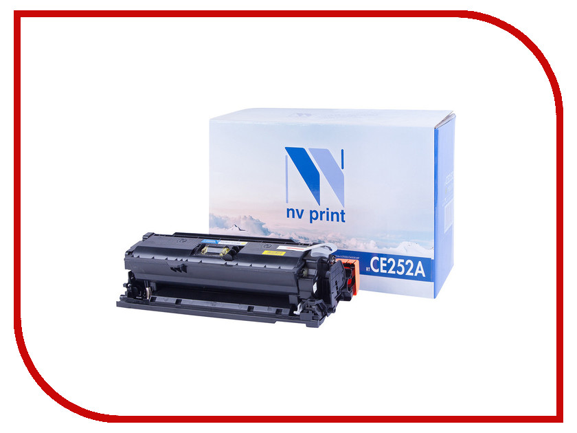  NV Print CE252A Yellow  LaserJet Color CP3525 / CP3525dn / CP3525n / CP3525x / CM3530 / CM3530fs / Canon i-SENSYS LBP7750Cdn