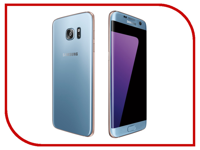 фото Сотовый телефон Samsung SM-G935FD Galaxy S7 Edge 32Gb Blue Coral