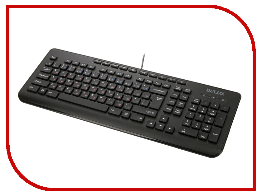 все цены на Клавиатура Delux DLK-02UB Black онлайн