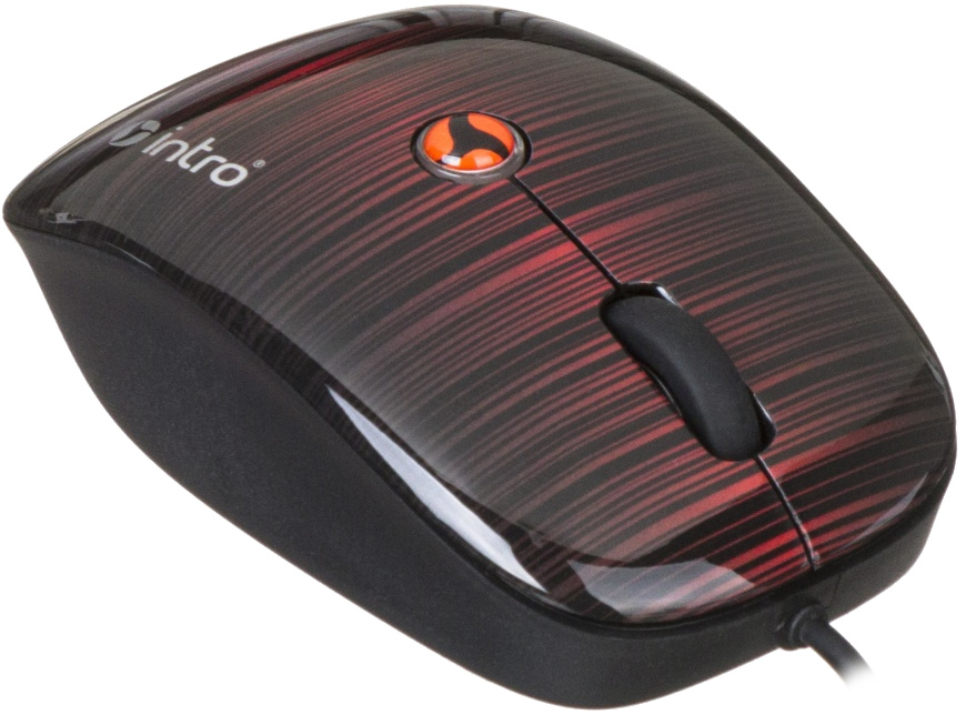 Мышь Intro MU205 Black-Red USB C0042173