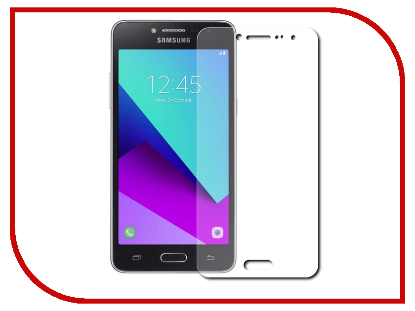    Samsung Galaxy J2 Prime G532 Red Line Tempered Glass