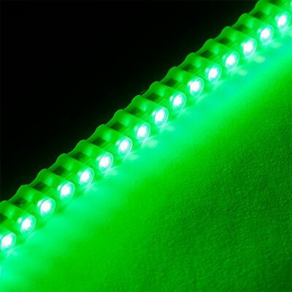 Светодиодная лента SWGroup DIP 9.6W 96 LED/m 1m IP67 12V Green (2штуки)