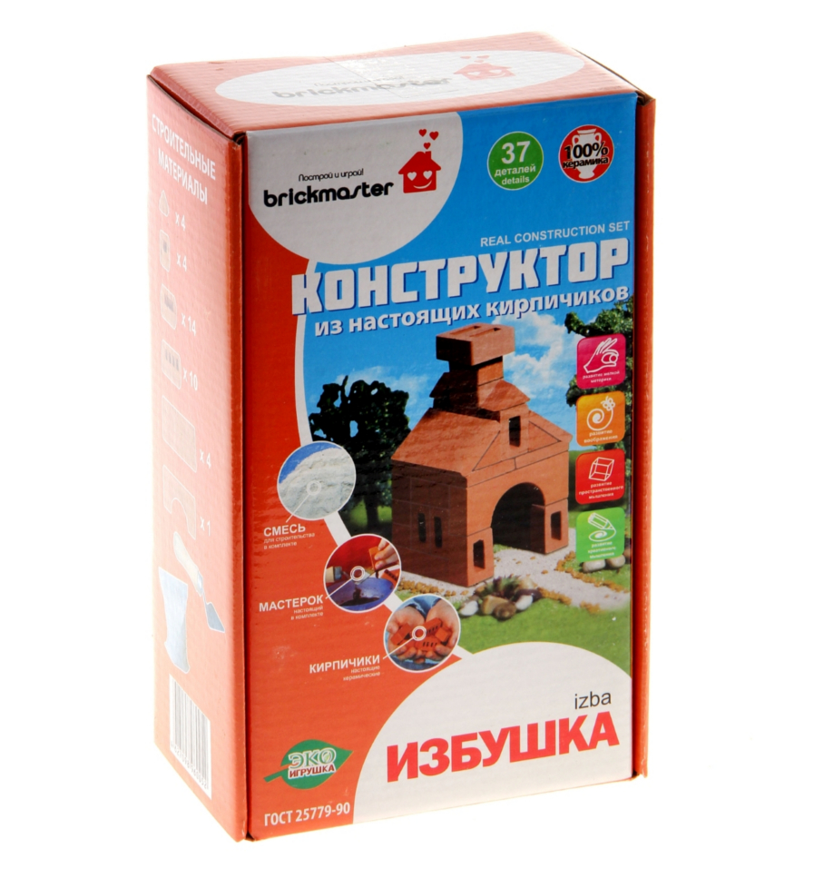 Конструктор Brickmaster Изба 37 деталей