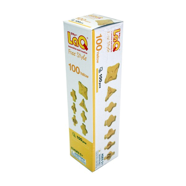 Конструктор LAQ Free Style 100 Yellow