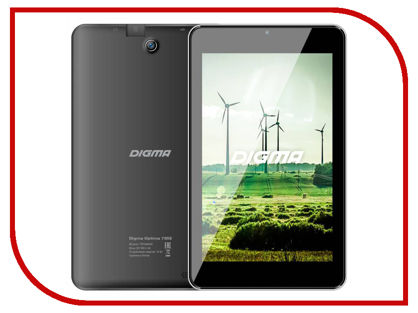  Digma Optima 7302 TT7068AW (AllWinner A33 1.3 GHz / 512Mb / 8Gb / Wi-Fi / Cam / 7.0 / 1280x800 / Android) 388009