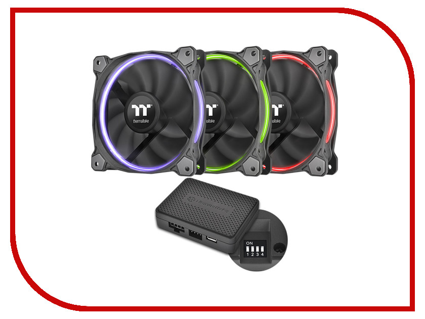  Thermaltake Riing 12 LED 256 Color CL-F049-PL12SW-A