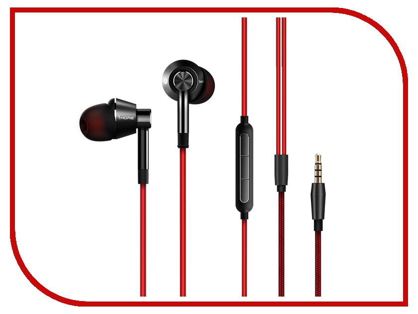  Xiaomi 1More Single Driver In-Ear 1M301 Grey-Red