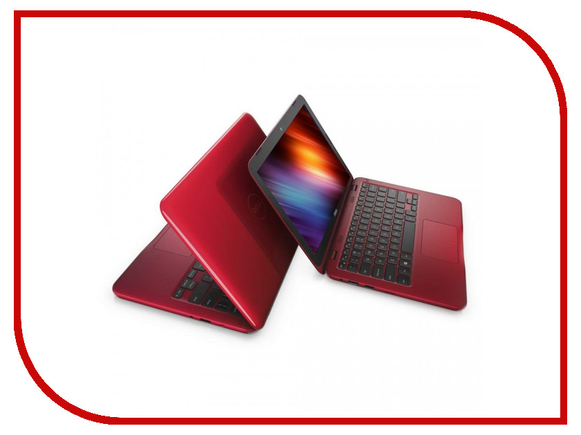  Dell Inspiron 3162 Red 3162-3058 (Intel Celeron N3060 1.6 GHz / 2048Mb / 32Gb SSD / No ODD / Intel HD Graphics / Wi-Fi / Bluetooth / Cam / 11.6 / 1366x768 / Windows 10)