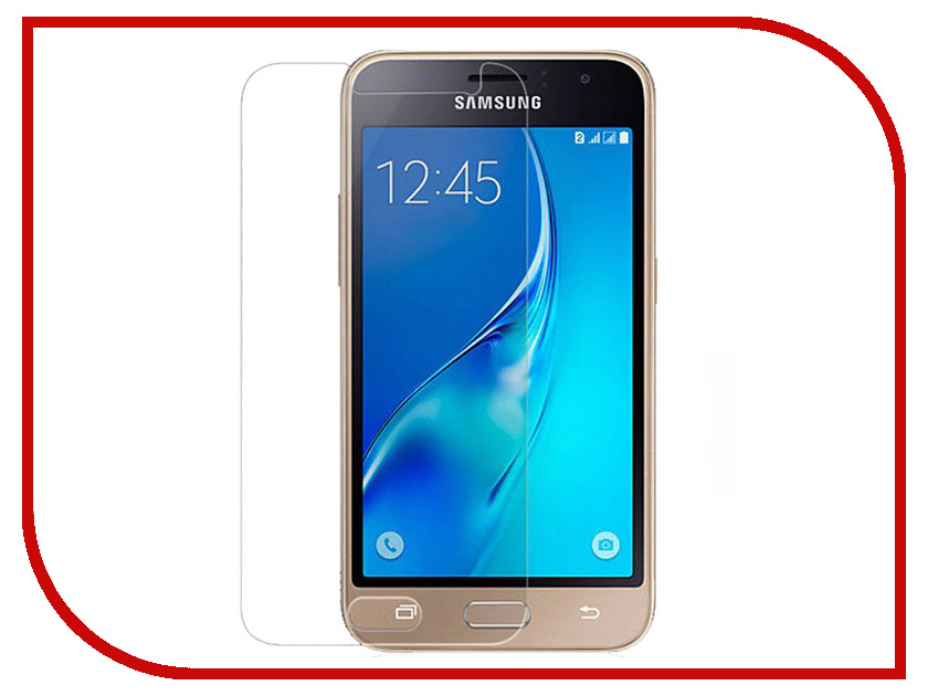    Samsung Galaxy J1 2016 Red Line Tempered Glass